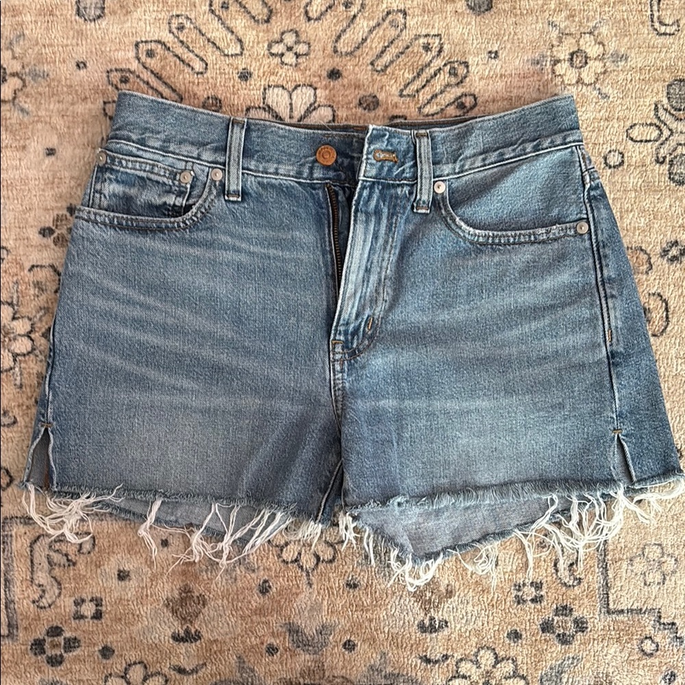 Madewell relaxed denim shorts